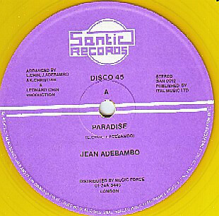 Jean Adebambo Paradise 12 Yel Ebay ebay