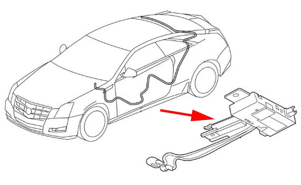 Módulo de antena de radio de fábrica ACDelco GM equipo original 2014 Cadillac CTS Foto 3 de 3