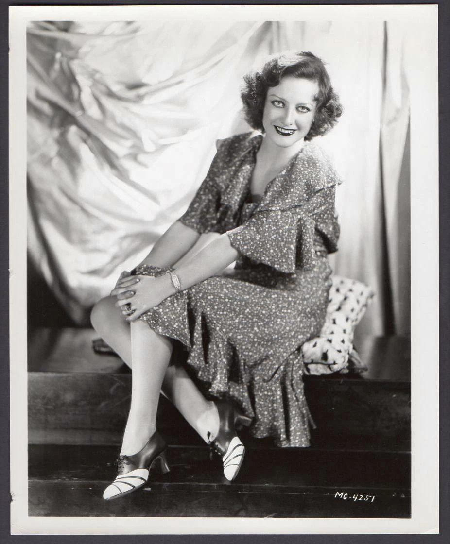 JOAN CRAWFORD sexy actress RARE PHOTO Printed Later | eBay