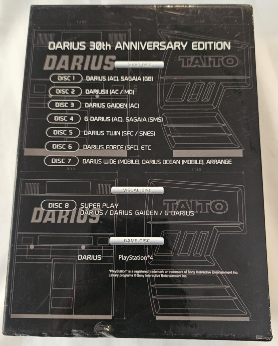 Darius 30th Anniversary Edition Sony PlayStation 4 PS4 Japan