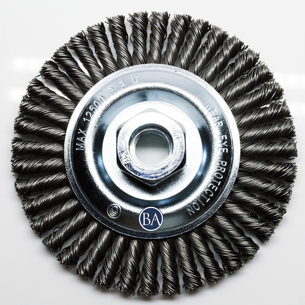 4-1/2" Stringer Bead Wire Wheel - Carbon Steel