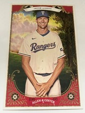 JACOB DEGROM 2023 Topps ALLEN & GINTER Baseball Oversized 5x7 Box Topper BC-8