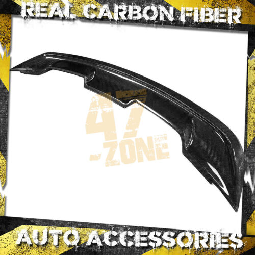 For 15-23 Mustang Carbon Fiber Spoiler Gt500 Style Real Carbon Fiber