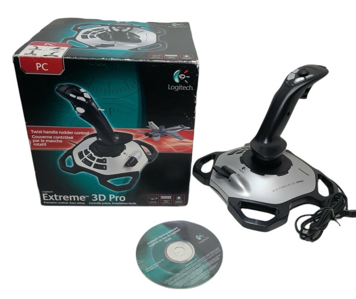 Logitech Extreme 3D Pro Joystick for Windows/Mac new open box 97855018113