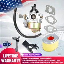 Carburetor Carb gaskets fuel lin Air Filter kit 16100ZH8W61 for Honda GX140 160