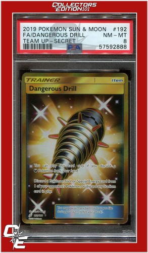 Dangerous Drill graded PSA 8 for sale on eBay