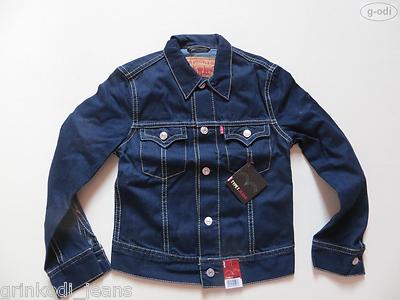 Denim Jacket Levis Jacke Dunkelblau Levi's Type Jeans Jacke