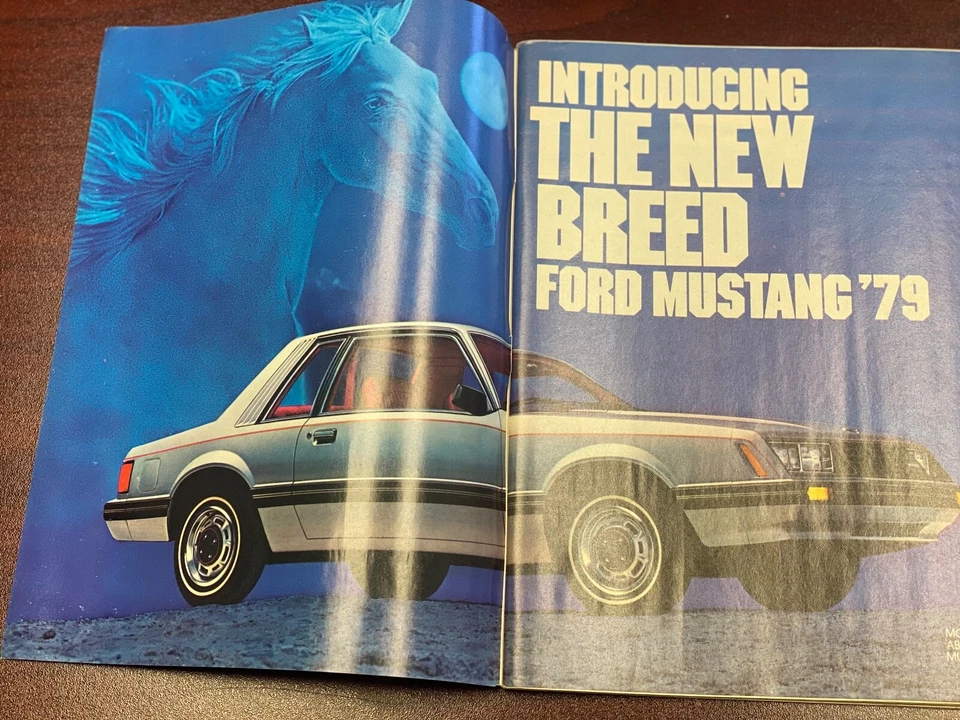 Car And Driver Magazine OMNI/Horizon Ford Mustang October 1978 - Image 2 of 4