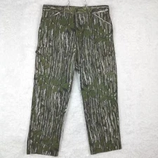 Neet Mens Pants Cargo Camo Hunting Flap Pockets Adjustable Waist 36 30