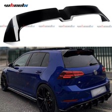 For Golf7 Mk7 Mk7.5 Gti Gtd 2014-2021 Glossy Black Rear Roof Spoiler Wing Lip