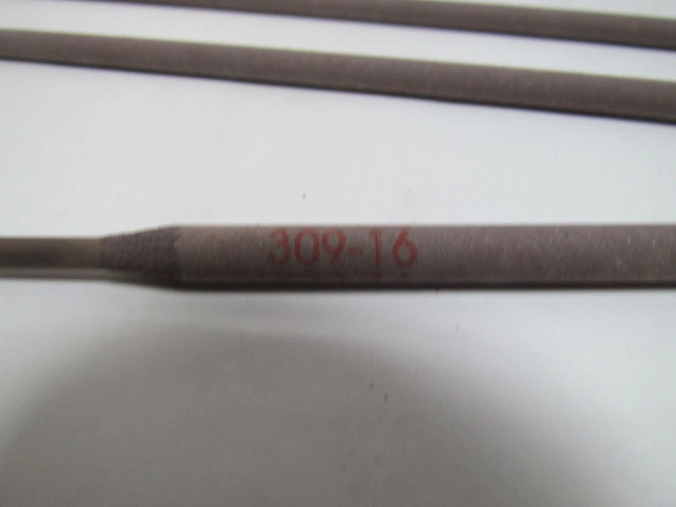 Varillas de electrodos de soldadura de acero inoxidable Crown Alloys 309-16 5/32x14" 7,5 lb Foto 4 de 4