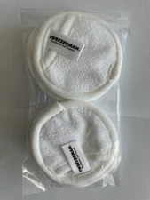 Tweezerman Reusable Makeup Remover Pads with Pouch New Free Ship