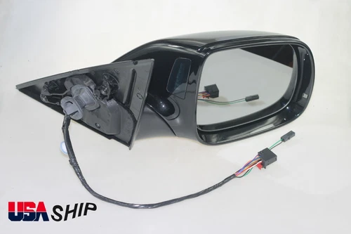 Black  Side Mirror W/Lane Assist FOR Audi  Q5  2010 -2016 RH 11PIN PassengerSide