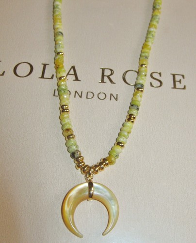 LEMON JASPER ADJUSTABLE NECKLACE MOTHER 