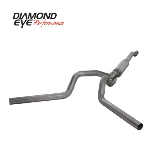 Diamond Eye 4" T409 SS Cat-Back Dual Exhaust Fits 03.5–07 Ford F250/F350 6.0L - Picture 1 of 5