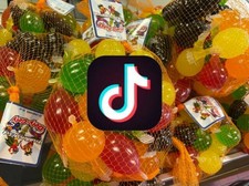 Dely Gely Fruit Flavored Squeezable Jellies 25 Pieces For Sale