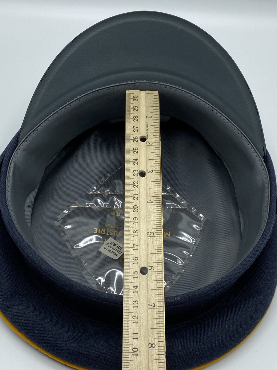 VTG German Military Hat Bamberger Mutzen Industrie Navy