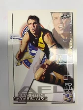 2002 SELECT AFL EXCLUSIVE ALL AUSTRALIAN TEAM CARD AA13 BRAD OTTENS-RICHMOND