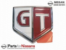 Genuine R34 Skyline Fender Emblem Red White Gt 63896-aa100 Genuine R34 Skyline Fender Emblem Red White Gt 63896-aa100