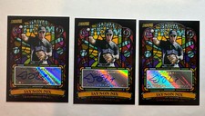 Jayson Nix 2008 Topps Stadium Club Beam Team Stained Glass Autograph Auto X3 RC