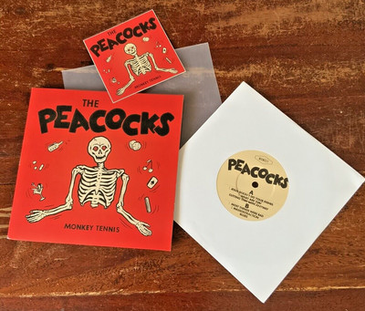 The Peacocks - Monkey Tennis - 7 Vinyl Limited / Psychobilly