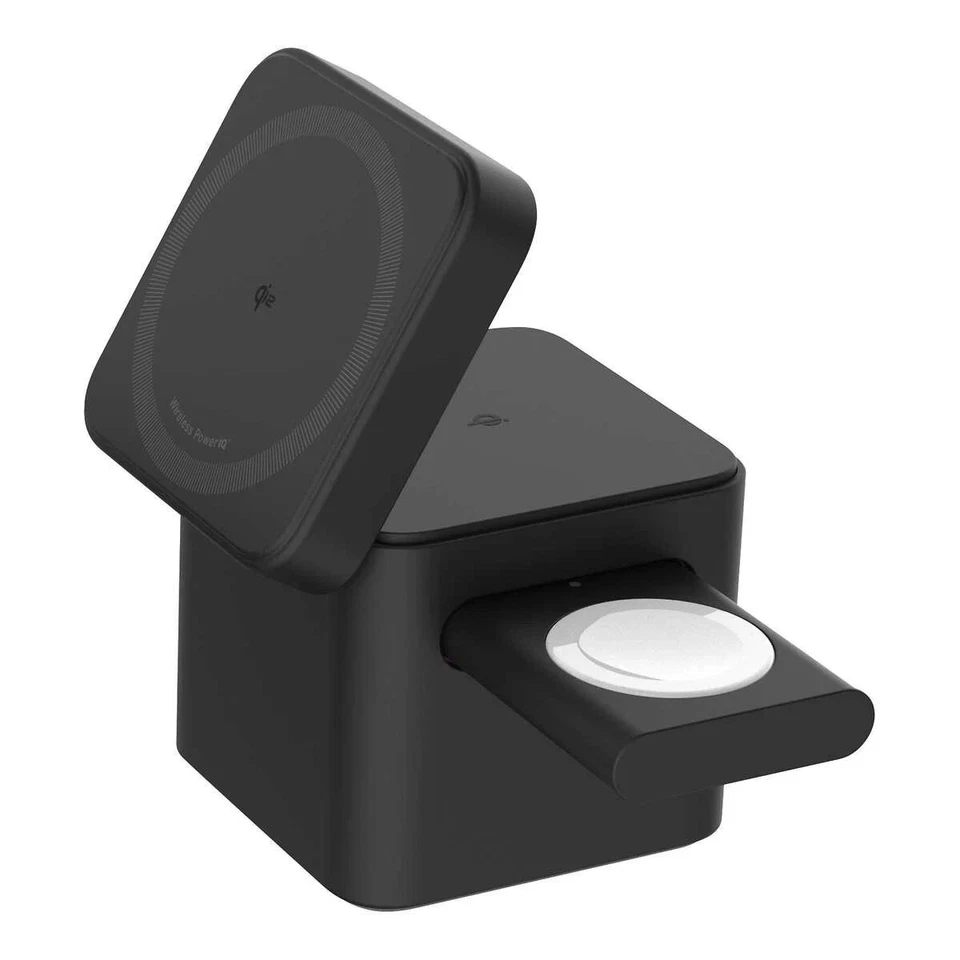 Anker MagGo 3-in-1 Cube Charging Station with Qi2 for iPhone Airpod Apple Watch - Image 2 of 4
