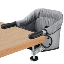 Fast Table Chair Hook on Clip Clamping Portable Grey 
