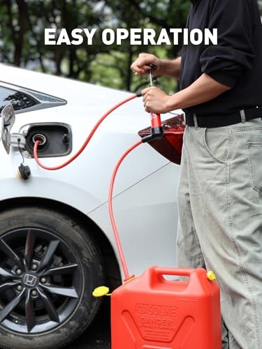  - Fluid Transfer Pump Automotive, Oil Transfer Pump, Hand Pump Siphon, Multi 