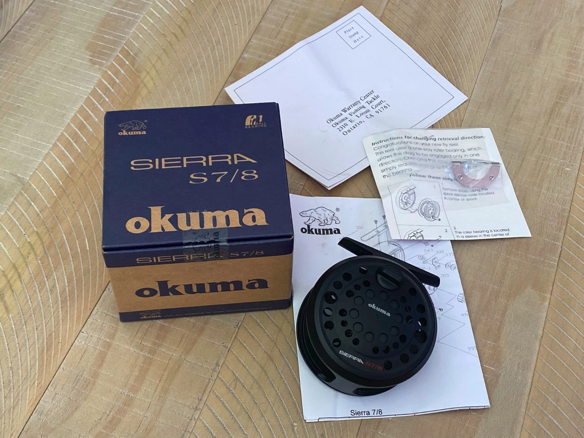 25+ Okuma Fly Reel Fishing Reels 7-8 Line Weight for sale