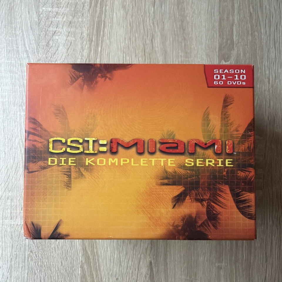 CSI: Miami - Die komplette Serie - Staffel 1-10 - 60 DVDs Komplettbox - Immagine 2 di 4