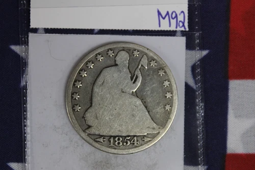 1854-O Liberty Seated Half Dollar - Good Condition (M92)