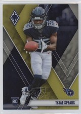 2023 Panini Phoenix Rookies Yellow 17/75 Tyjae Spears #129 ms9