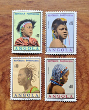 Angola 1961 Angolan Women MH Stamps. Free UK Postage