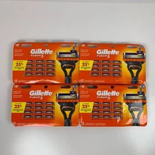 (4) Gillette Fusion 5 Blade Cartridges Fusion5 4 x 12 packs