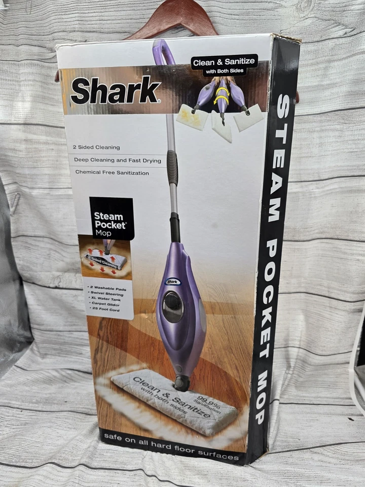 Shark Steam Pocket Mop Hard Floor Cleaner Swivel Steering S3501 - Image 3 of 4