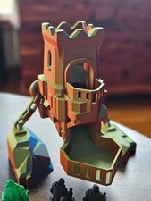3d Printed Dice Tower for Tabletop Role-playing Games DND