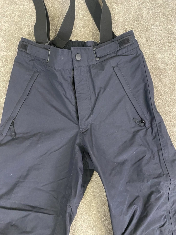 Columbia Titanium Omni Tech Ski Pants Suspenders Waterproof Black Mens Small - Image 4 of 4