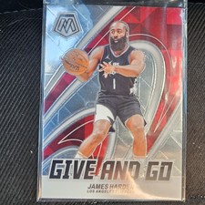 2023-24 Panini Basketball Mosaic Give and Go Los Angeles Clippers James Harden