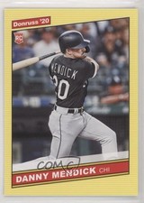 2020 Panini Donruss Retro 1986 Yellow Danny Mendick #248 03i1