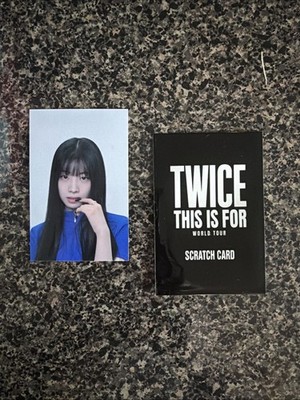 twice ダヒョン アメリカ popup $100特典 TWICE - This Is For Pop Up Shop Scratch Photo Trading Card Dahyun