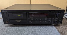 Sony TC-K222ESG Stereo Cassette Deck from Japan Works Tested FedEx OM04 7.5