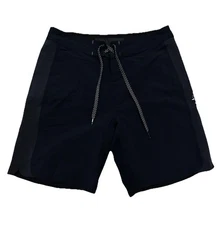 Rip Curl Mirage Cordura Ultimate Fabric Stretch Board Shorts Black Men’s 31 EUC