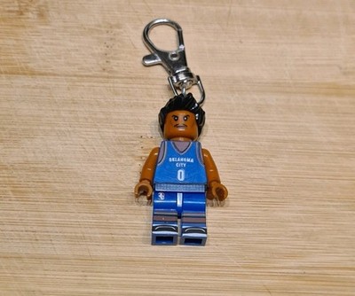 CUSTOMIZED LEGO NBA OKLAHOMA CITY #0 RUSSELL WESTBROOK MINIFIGUR - versiegelte Tasche