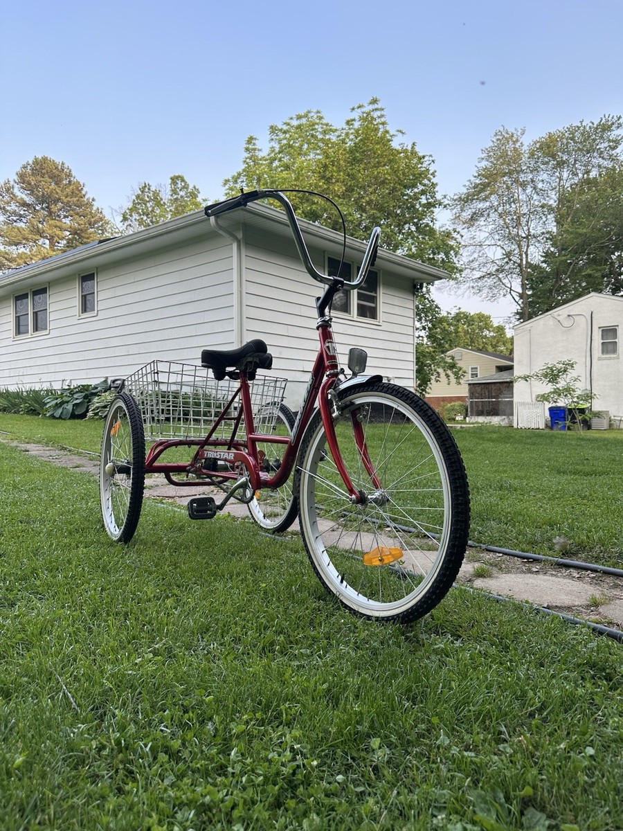 TRISTAR Raleigh Torker Adult Tricycle Rear Steel HD Basket