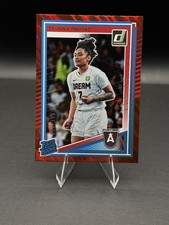 2025 Panini Donruss WNBA - Rated Rookie Te-Hina Paopao #91 Red Lava /399 (RC)