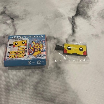 Pokemon Center Pikachu Hair Clip Collection Unused