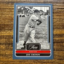 2023 Panini Three & Two Joe Cronin #12 Full Count Blue #03/35 Boston Red Sox