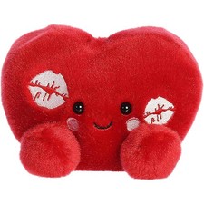 Aurora World Plush - Palm Pals - KIMI KISSES HEART 5 inch - Stuffed Animal Toy