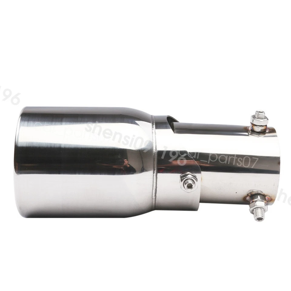 2X Car Exhaust Pipe Tip Rear Tail Muffler Stainless Steel For Acura TL 2009-2014 Foto 3 de 4