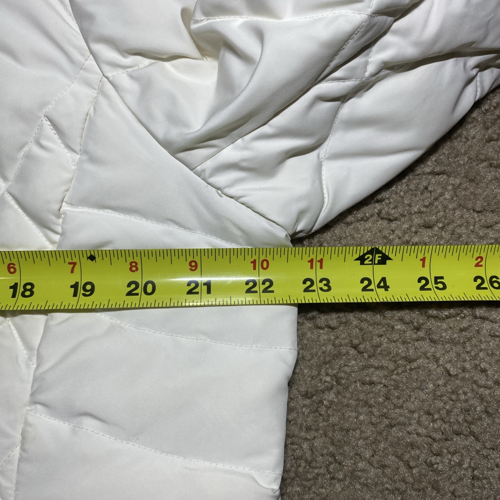 Pendleton White Women’s Down Puffer Jacket Size: … - image 6